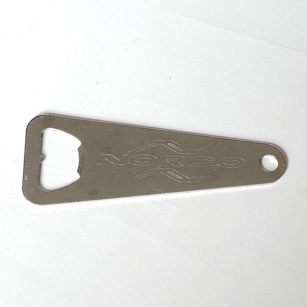NORCO BIKES Bottle Opener Metal Silver Tone